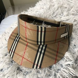 burberry sun visor